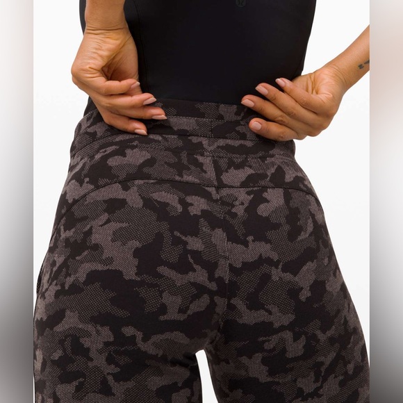 Lululemon Ready to Rulu Jogger sz 4 Heritage Camo Jacquard Black Lunar Rock - Picture 5 of 8